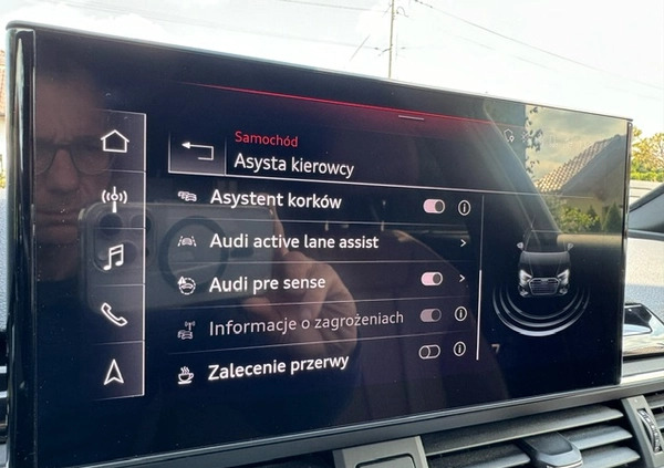 Audi A4 cena 125460 przebieg: 125000, rok produkcji 2019 z Tuchola małe 436